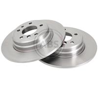 Rear Set 2x Brake Discs A.B.S. 16103 for BMW/AC 7 (E38)/8 (E31)/Ace (90-02)