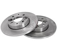 Rear Set 2x Brake Discs A.B.S. 16122 for Alfa Romeo 33 (90-94)
