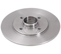 Rear Set 2x Brake Discs A.B.S. 16151 for Renault Clio/Megane/19 (91-14)