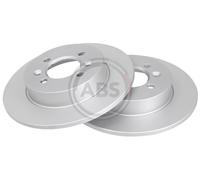 Rear Set 2x Brake Discs A.B.S. 16214 for Renault Laguna/Safrane (92-01)