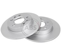 Rear Set 2x Brake Discs A.B.S. 16215 for Renault Laguna/Safrane (92-01)