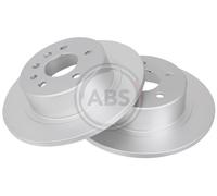 Rear Set 2x Brake Discs A.B.S. 16264 for Vauxhall/Cadillac Omega/Omega/Catera (9