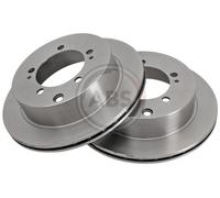 Rear Set 2x Brake Discs A.B.S. 16273 for Mitsubishi/Dodge Sigma/Stealth (89-96)