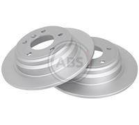Rear Set 2x Brake Discs A.B.S. 16341 for BMW 5 (E39) (95-03)