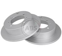 Rear Set 2x Brake Discs A.B.S. 16472 for Mitsubishi Lancer/Galant/Santamo/FTO/Sp