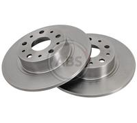Rear Set 2x Brake Discs A.B.S. 16583 for Alfa Romeo/Lancia 166/K(appa) (94-08)