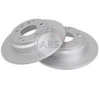 Rear Set 2x Brake Discs A.B.S. 16589 for Honda Legend/Shuttle (97-12)