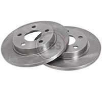 Rear Set 2x Brake Discs A.B.S. 16683 for LINCOLN/Ford (USA)/MERCURY Aviator/Cont