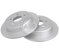 Rear Set 2x Brake Discs A.B.S. 16800 for Ford (USA) Windstar (99-03)