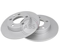 Rear Set 2x Brake Discs A.B.S. 16883 for Skoda/Audi/VW/Seat Scala/Kamiq/Rapid/Fa