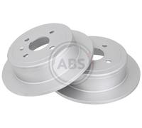Rear Set 2x Brake Discs A.B.S. 16928 for Chevrolet/Daewoo Astra/Vectra/Nubira/Or