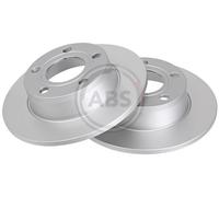 Rear Set 2x Brake Discs A.B.S. 17061 for Audi A6 (97-05)