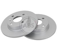 Rear Set 2x Brake Discs A.B.S. 17149 for Vauxhall Combo/Corsa/Tigra/Combo/Tigra/