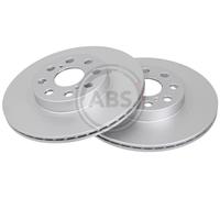 Rear Set 2x Brake Discs A.B.S. 17167 for Toyota MR2 (99-07)
