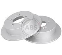 Rear Set 2x Brake Discs A.B.S. 17200 for Kia/Hyundai Sportage/iX35/Tucson/Trajet