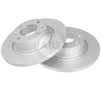 Rear Set 2x Brake Discs A.B.S. 17337 for Citroen C5 (06-08)