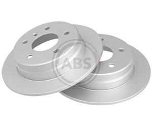 Rear Set 2x Brake Discs A.B.S. 17366 for Mercedes Vaneo (W414)/A- (W168) (97-05)