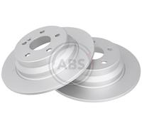 Rear Set 2x Brake Discs A.B.S. 17402 for Mercedes CLS- (W218)/E- (W212)/E- (W211