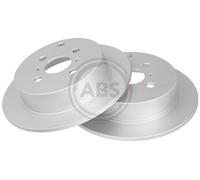 Rear Set 2x Brake Discs A.B.S. 17457 for Toyota Matrix/Corolla/Yaris/Echo/Funcar