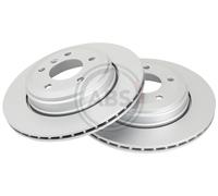 Rear Set 2x Brake Discs A.B.S. 17533 for BMW 5 (E60)/5 (E61)/6 (E64)/6 (E63) (03