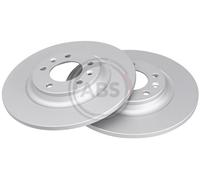 Rear Set 2x Brake Discs A.B.S. 17555 for Citroen/Peugeot C5/508/RCZ/407/607 (06-