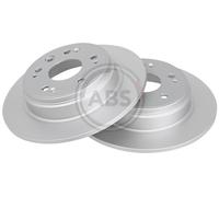 Rear Set 2x Brake Discs A.B.S. 17604 for Honda CR-V (01-07)