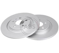 2x Original A.B.S. Brake Disc 17617 for Citroën Fiat Lancia Peugeot