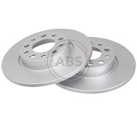 Rear Set 2x Brake Discs A.B.S. 17623 for Jeep/Fiat/Alfa Romeo Renegade/500/Brera