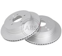 Rear Set 2x Brake Discs A.B.S. 17764 for Chevrolet/Vauxhall Captiva/Antara/Antar
