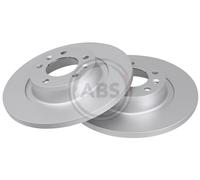 Rear Set 2x Brake Discs A.B.S. 17774 for Toyota/Citroen/Peugeot/Fiat Proace/Disp