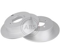 Rear Set 2x Brake Discs A.B.S. 17776 for Citroen/Peugeot/Mitsubishi C4/C-Crosser