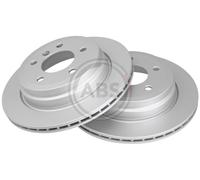 Rear Set 2x Brake Discs A.B.S. 17788 for BMW 3 (E93)/X1 (E84)/3 (E92)/1 (E81)/1