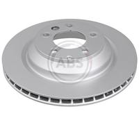 Rear Set 2x Brake Discs A.B.S. 17824 for Porsche/Audi/VW Cayenne/Q7/Touareg (04-