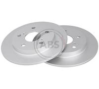 Rear Set 2x Brake Discs A.B.S. 17831 for Toyota Corolla/Auris (08-18)