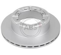 Rear Set 2x Brake Discs A.B.S. 17884 for Renault Mascott/Master Pro (04-13)