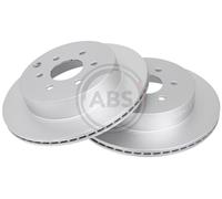 Rear Set 2x Brake Discs A.B.S. 17886 for Mercedes/Nissan X- (W470)/Pathfinder (0