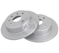 Rear Set 2x Brake Discs A.B.S. 17909 for Chevrolet/Dodge Epica/Ram (93-11)