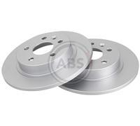 Rear Set 2x Brake Discs A.B.S. 18035 for Chevrolet/Vauxhall Aveo/Tracker/Trax/Cr