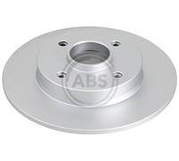 Rear Set 2x Brake Discs A.B.S. 18130 for Citroen/DS/Peugeot C4/DS4/DS4/308 (12-2