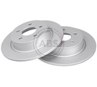 Rear Set 2x Brake Discs A.B.S. 18135 for Ford C-Max/Grand C-Max/Grand Tourneo Co