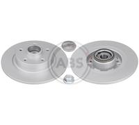 Rear Set 2x Brake Discs A.B.S. 18160C for Renault Grand Scenic/Fluence/Scenic (0