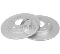 Rear Set 2x Brake Discs A.B.S. 18174 for Honda CR-Z (10-21)