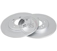 Rear Set 2x Brake Discs A.B.S. 18176 for Hyundai i40 (11-21)