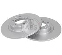 Rear Set 2x Brake Discs A.B.S. 18181 for Peugeot 508 (14-18)
