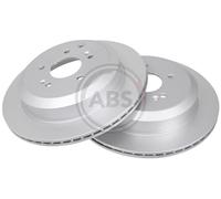 Rear Set 2x Brake Discs A.B.S. 18239 for Hyundai iX55/Veracruz (06-12)