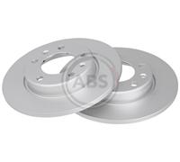 Rear Set 2x Brake Discs A.B.S. 18443 for Peugeot 308 (17-21)