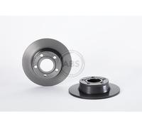 Rear Set 2x Brake Discs BREMBO 08.9751.11 for Audi A6 (97-05)