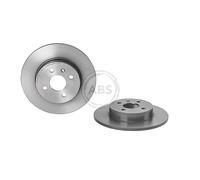 Rear Set 2x Brake Discs BREMBO 08.9826.11 for Vauxhall Combo/Astra/Meriva/Combo/