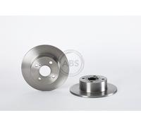 Rear Set 2x Brake Discs BREMBO 08.A356.10 for Toyota Corolla (00-02)