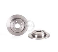 Rear Set 2x Brake Discs BREMBO 08.B586.10 for Honda FR-V/Stream (01-09)